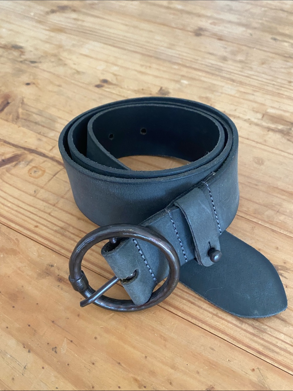 Women’s Amsterdam Heritage slate grey belt!